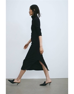 Платье для мамы для кормления с воротником, черный H&m