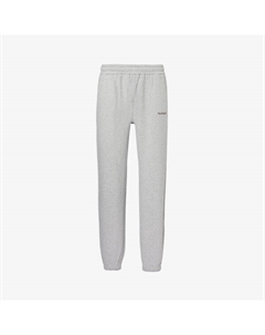 Спортивные брюки dianna из хлопкового джерси с вышитым логотипом и шнурком на талии, серый 4th & reckless