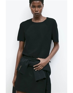 Рубашка тонкой вязки, черный H&m