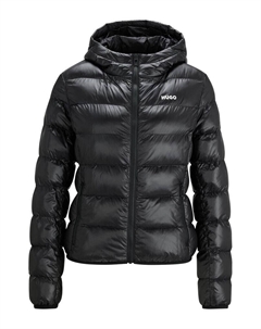 Стеганая куртка фамара-1, черный Hugo