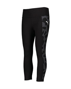 Колготки Team League длиной 3/4, черный Puma