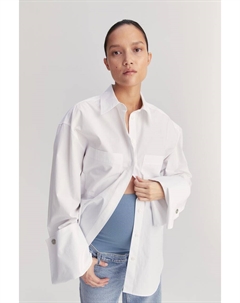 Прямые джинсы до щиколотки Mama, синий H&m