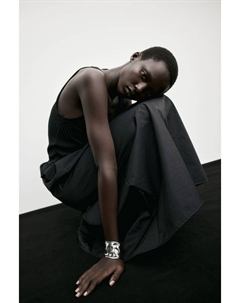 Платье без рукавов, черный H&m