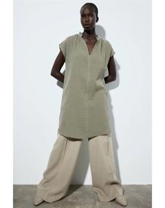 Муслиновое платье, зеленый H&m