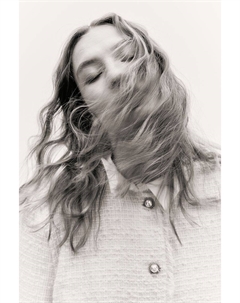 Короткая куртка из букле, бежевый H&m