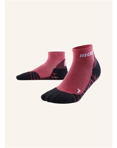 Трекинговые носки light merino low cut с компрессией, розовый Cep