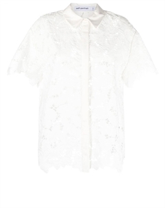 Рубашка Sangallo lace, белый Self-portrait