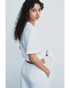 Футболка оверсайз, белый H&m