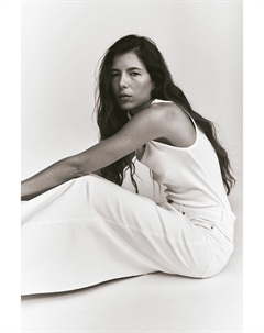 Джинсовая юбка, белый H&m