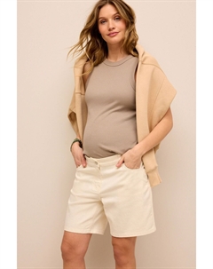 Джинсовые шорты для беременных бойфренда, белый Next