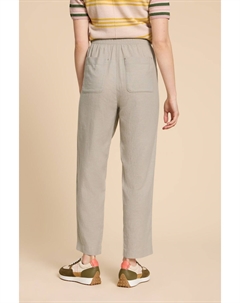 Брюки Elle из смесового льна, бежевый White stuff