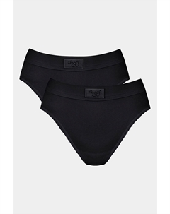 Двойной комфорт 2 пары трусиков, черный Sloggi