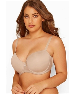 Формованный бюстгальтер-футболка на косточках, белый Yours