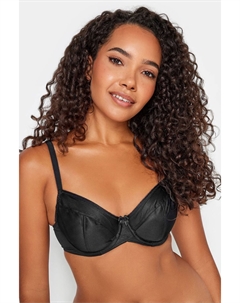 Гладкий классический бюстгальтер без подкладок на косточках, черный Yours