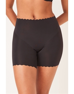 Трусики утягивающие живот и бедра с отделкой ракушками, черный Next