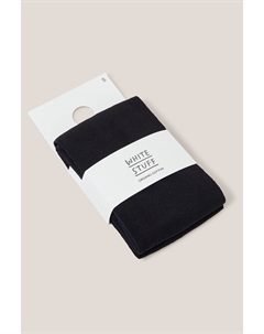 Прозрачные колготки с узором, черный White stuff