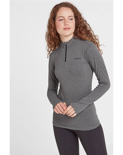 Термофутболка Snowdon с застежкой на шее, серый Tog 24