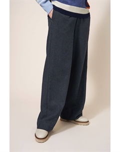 Твидовые брюки Belle с широкими штанинами, серый White stuff