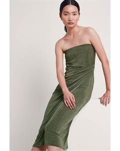 Платье Billi с вырезом бандо, зеленый Monsoon