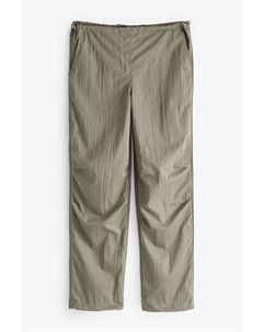 Парашютные брюки карго с чистой талией, зеленый Next