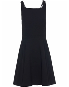 Платье мини с открытой спиной, черный Prada