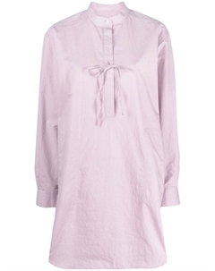 TOTEME платье-туника с высоким воротником, фиолетовый Toteme