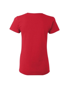 Женская футболка из плотного хлопка, светло-розовый Gildan