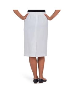 Женская юбка-карандаш без застежек , темно-синий Alfred dunner