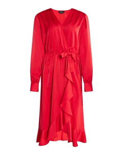 Платье Midi Langarm, красный Faina