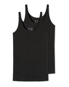 Топ Tank 95/5, черный Schiesser