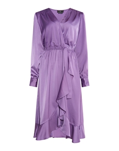 Платье Midi Langarm, фиолетовый Faina