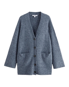 Вязаный кардиган, синий Next