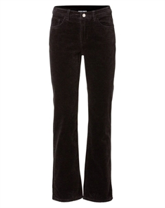 Вельветовые брюки Regular Pants Pin, черный Weekday