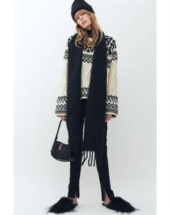 Свитер жаккардовой вязки, бежевый H&m