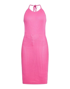 Вязаное платье Knitted dress, светло-розовый Izia