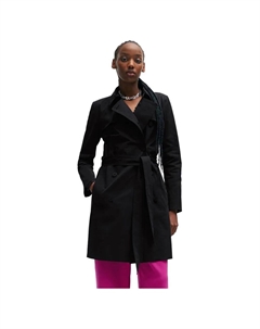 Пальто Makaras 2 trench, черный Hugo