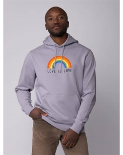 Толстовка Sweatshirt Love is Love, цвет Lavender Watapparel