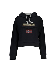 Черный хлопковый женский свитер Napapijri