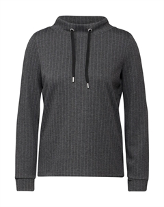 Лонгслив Shirt, темно-серый Cecil