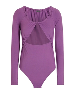 Боди, фиолетовый 8 by yoox