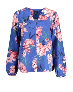 Синяя женская рубашка из лиоцелла Gant