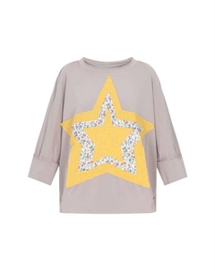 Блуза Plus Size Blouse, серый Izia