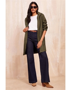 Куртка дождевик с капюшоном, зеленый Friends like these