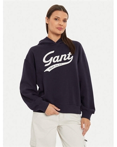 Толстовка свободного кроя, синий Gant