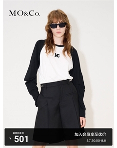 Футболка с вышивкой в американском стиле, белый Moco