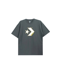 Футболка унисекс серая, серый Converse