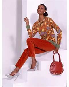 Вязаный свитер "Пуловер", хаки Creation l