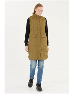 Стеганый жилет "ПОГОДА" "Беа" с практичными карманами с клапанами, синий Weather report