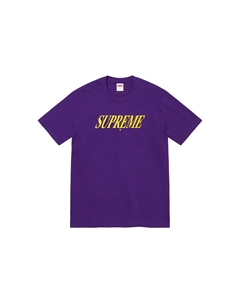 Футболка унисекс, фиолетовый Supreme