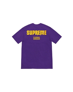 Футболка унисекс, фиолетовый Supreme